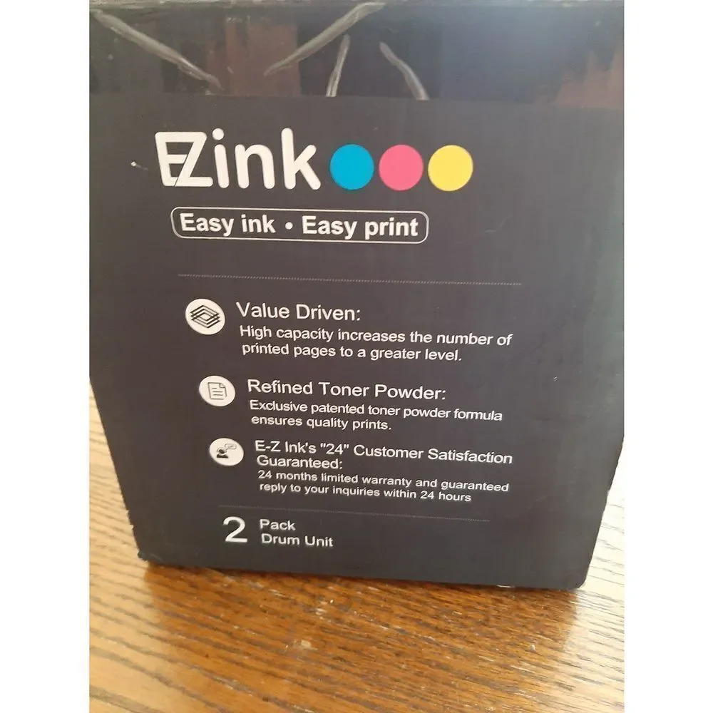 Open Box EZInk Two Dr730 Premium Ink Drum Kits